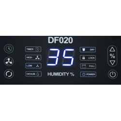 Fral DF020 osuszacz do użytku domowego - 190 m3/godz.